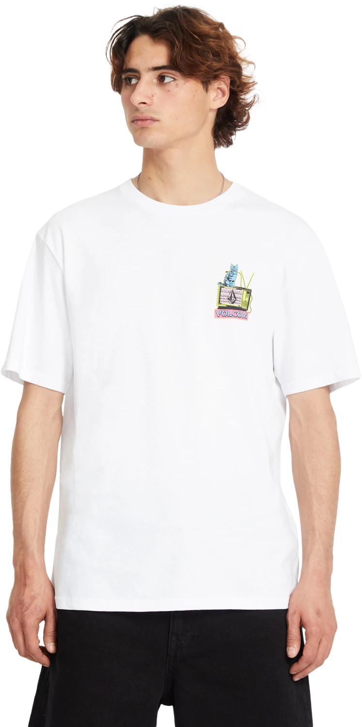 Volcom Catv BSC camiseta manga corta hombre | WHITE