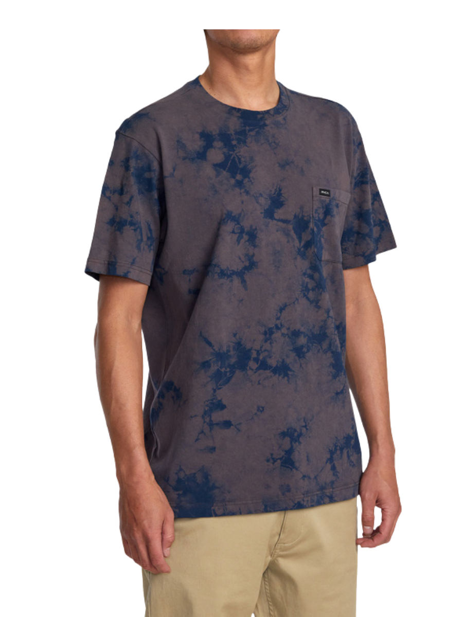 T-shirt RVCA Manic Shock Wash - Novità Prugna