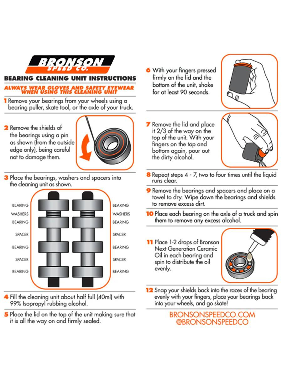 Bronson Speed ​​​​Co Lagerreinigungsbox