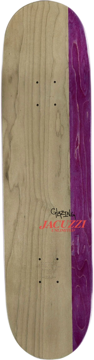 Jacuzzi Skateboards Jacuzzi John Dilo Suck Me Tabla de Skate 8.375" tablas de monopatín detail 1 | Cool Grey