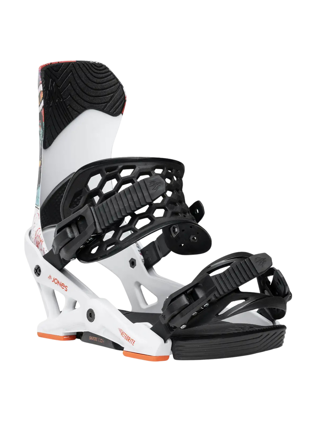 Jones Meteorite Snowboardbindung für Herren – Rallycat White
