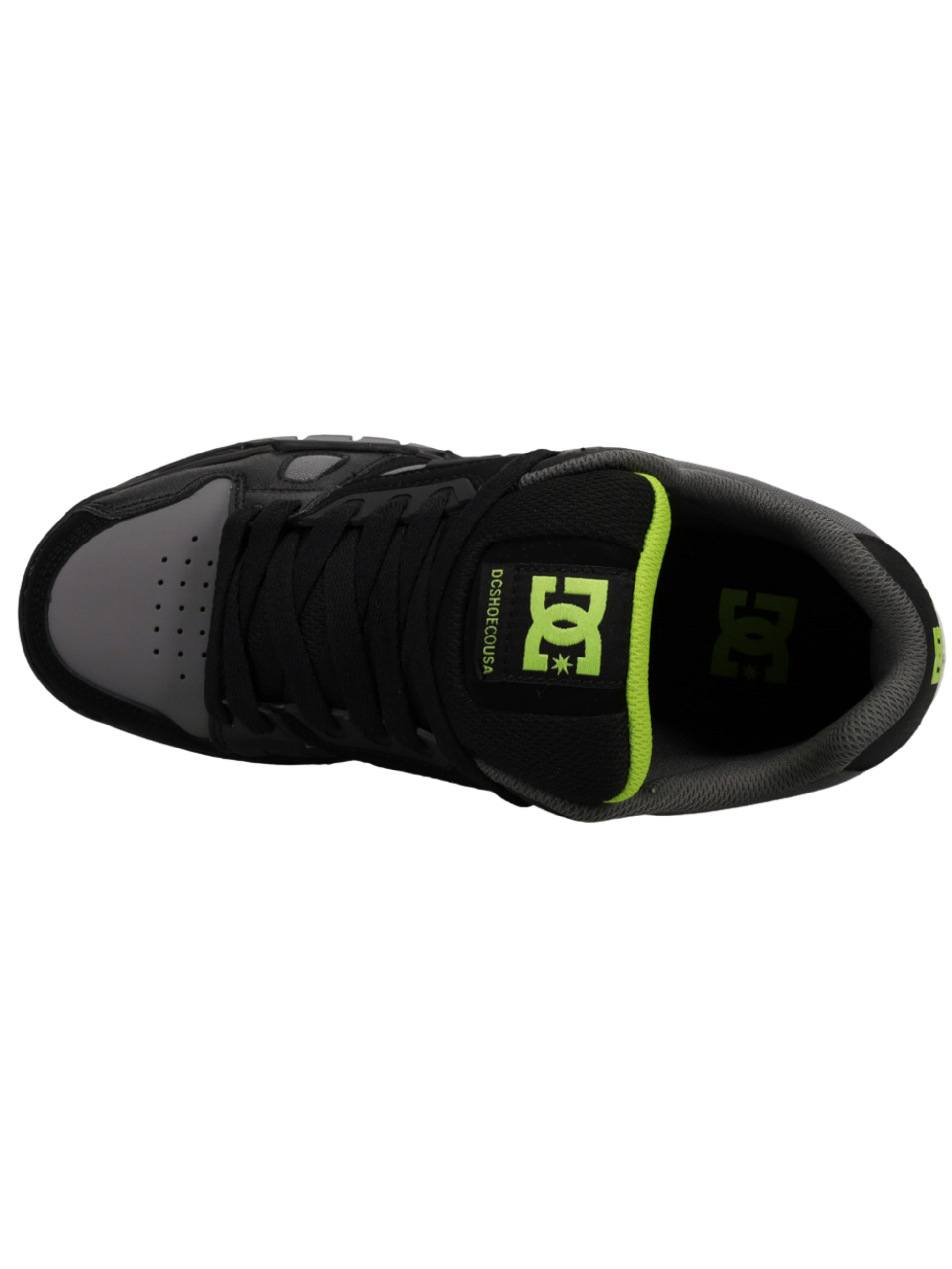 Zapatillas DC Shoes Stag - Black/Grey/Lime