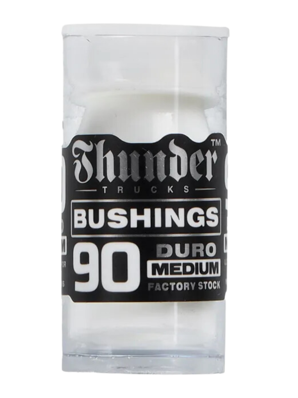 Caoutchoucs d'essieu Thunder Premium 90A Bushings (Blanc)