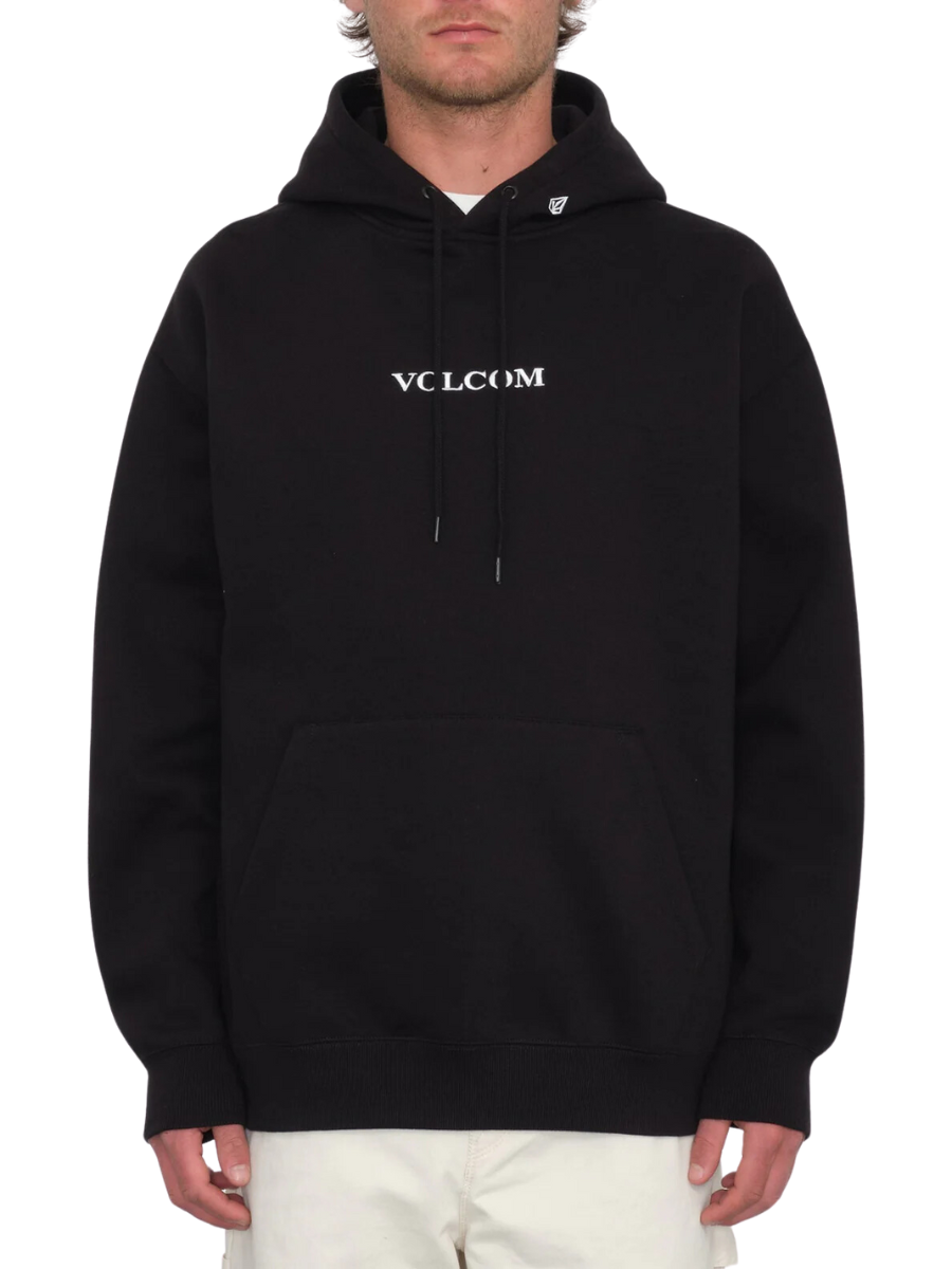 Felpa con cappuccio Volcom Stone Po - nera