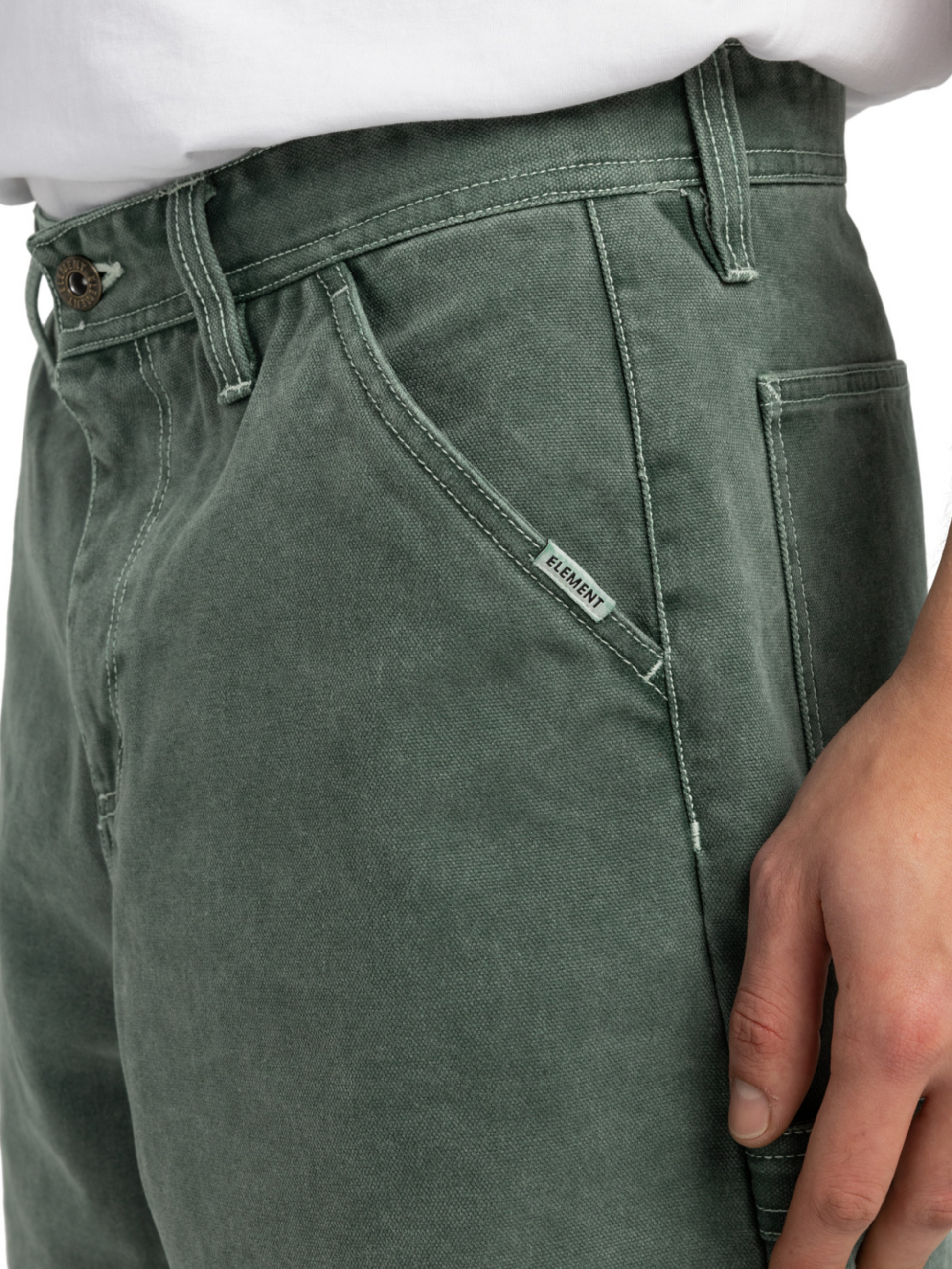 Element Carpenter Shorts 12,6" Dschungelgr n