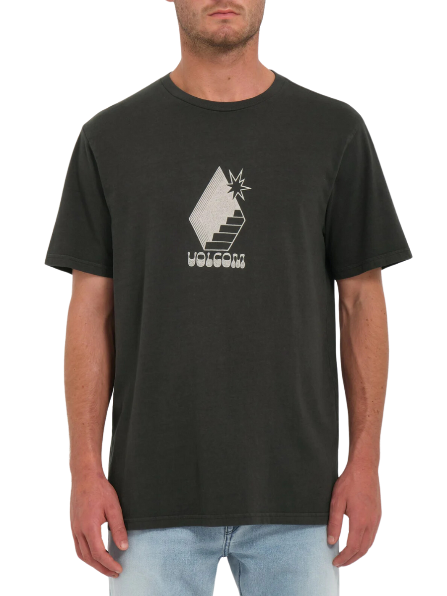 Volcom Stairway T-Shirt – Stealth | Herren-T-Shirts | Kurzarm-T-Shirts für Herren | Meistverkaufte Produkte | Neue Produkte | Neueste Produkte | Sammlung_Zalando | Volcom-Shop | surfdevils.com