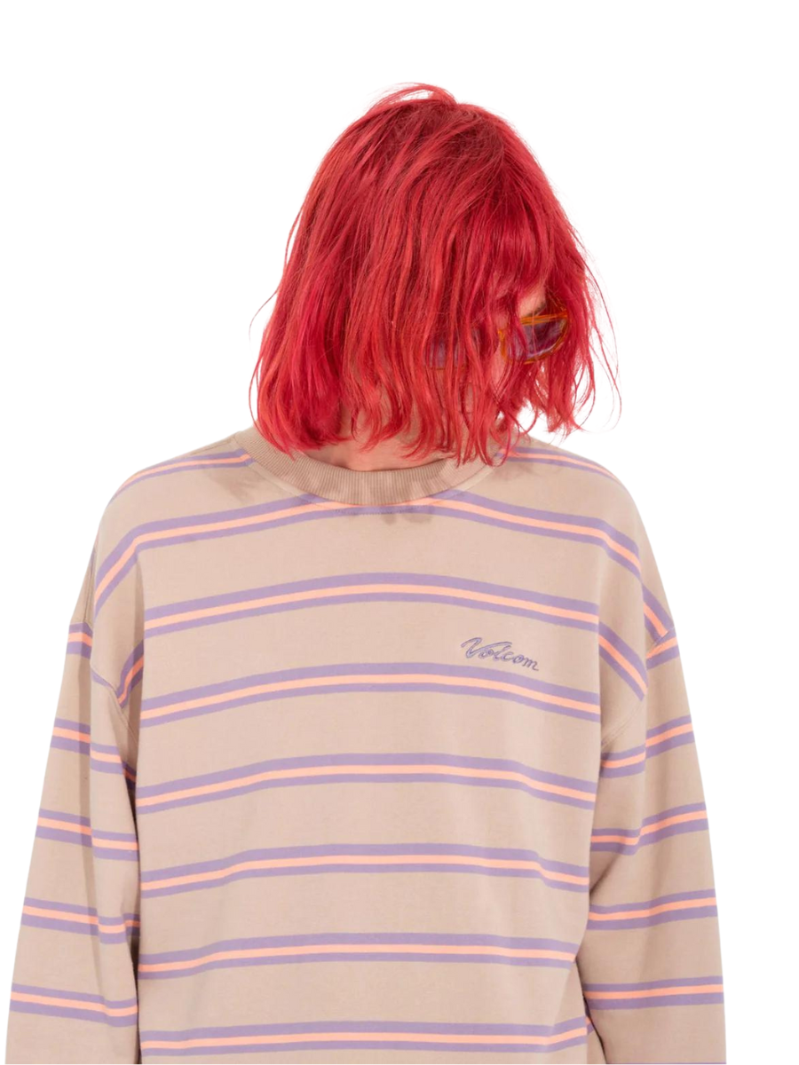 Sudadera Volcom Rayeah Crew - Light Khaki