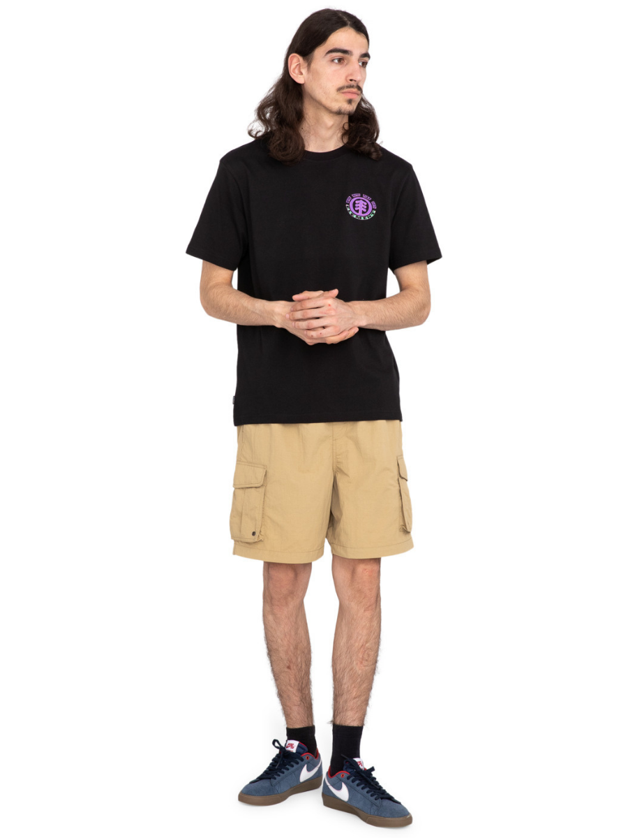 Element Skateboards Sandy Short Sleeve T-Shirt - Flint Black