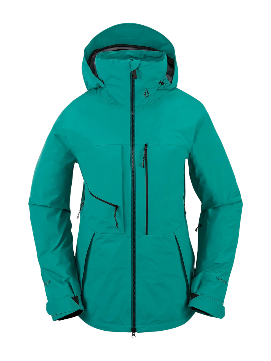 Volcom KOA TDS Infrarot Gore-Tex Damen Snowboardjacke – Leuchtendes Grün