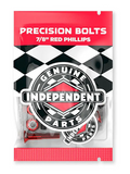 Parafusos Skate Independent Phillips - Preto/Vermelho