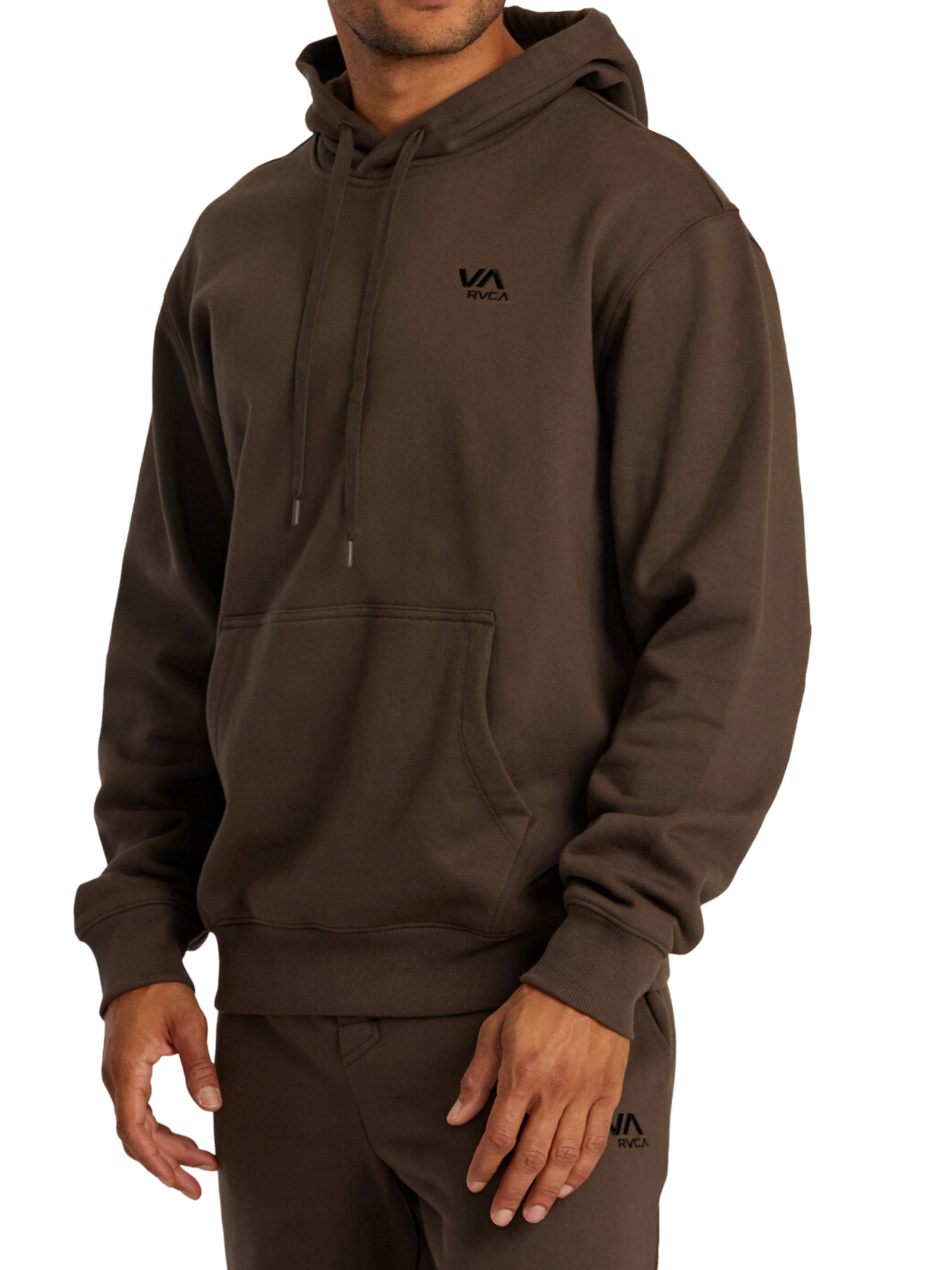 Rvca Essential Hoodie - Mocha | All sweatshirts | Best selling products | Collection_Zalando | Hoodies | Stock Steals | surfdevils.com