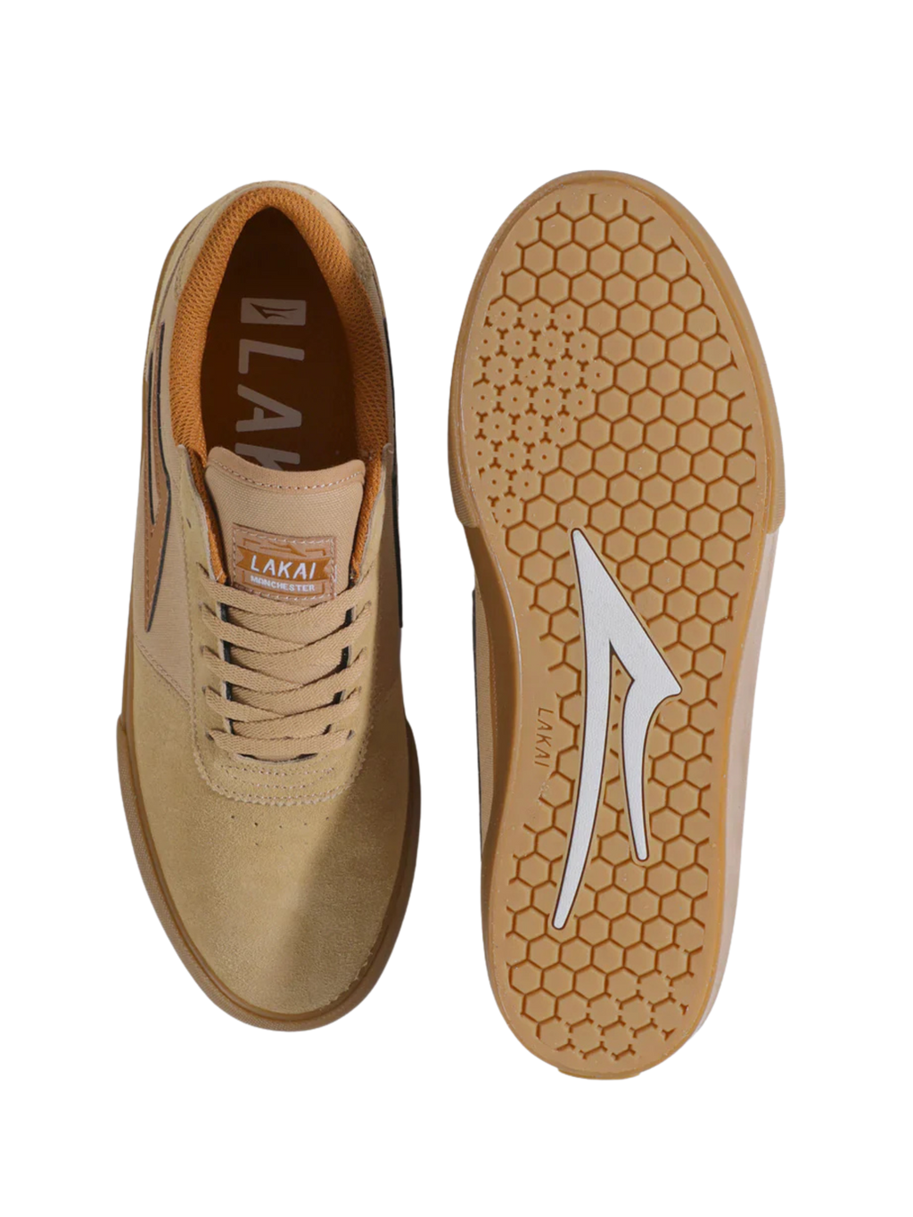 Zapatilla Lakai Manchester Tan/Gum Suede
