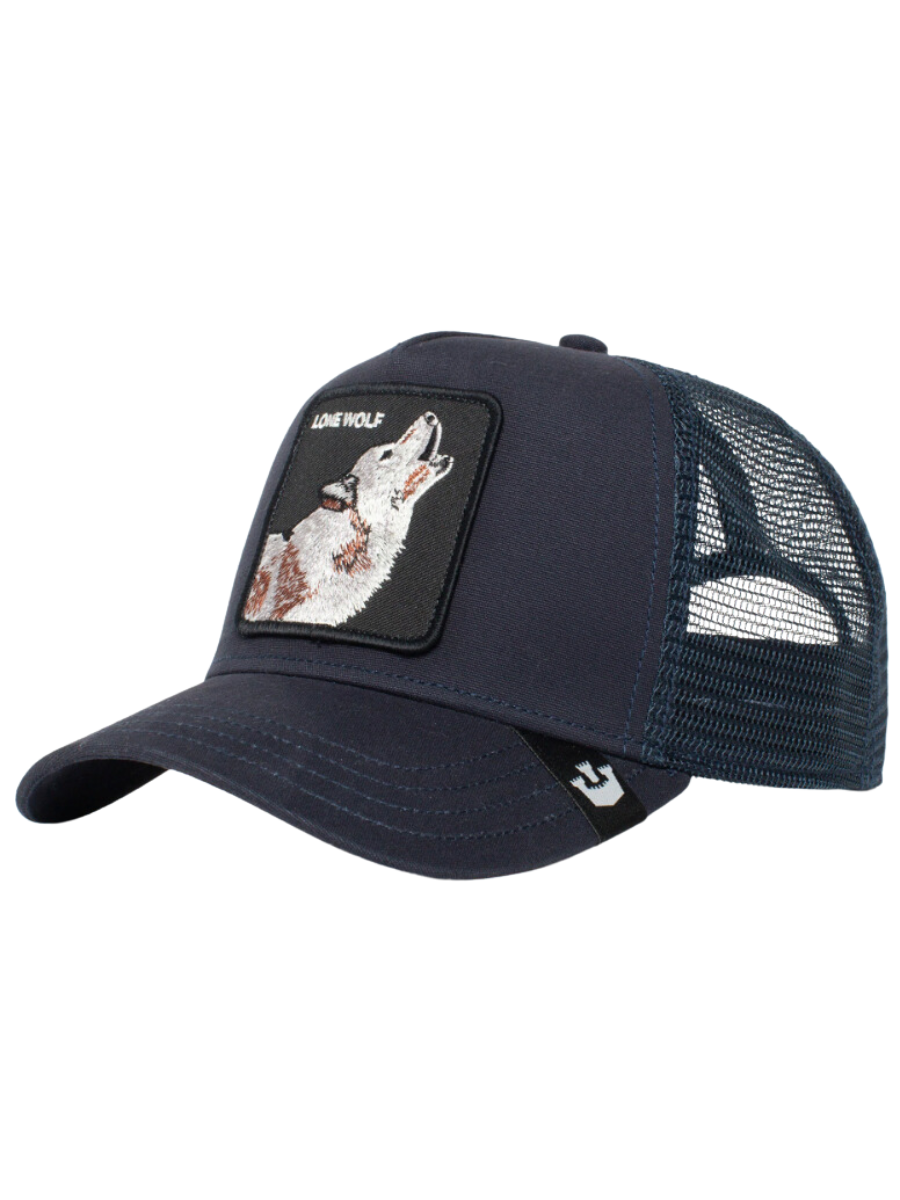 Cappellino Lone Wolf di Goorin Bros - Blu scuro