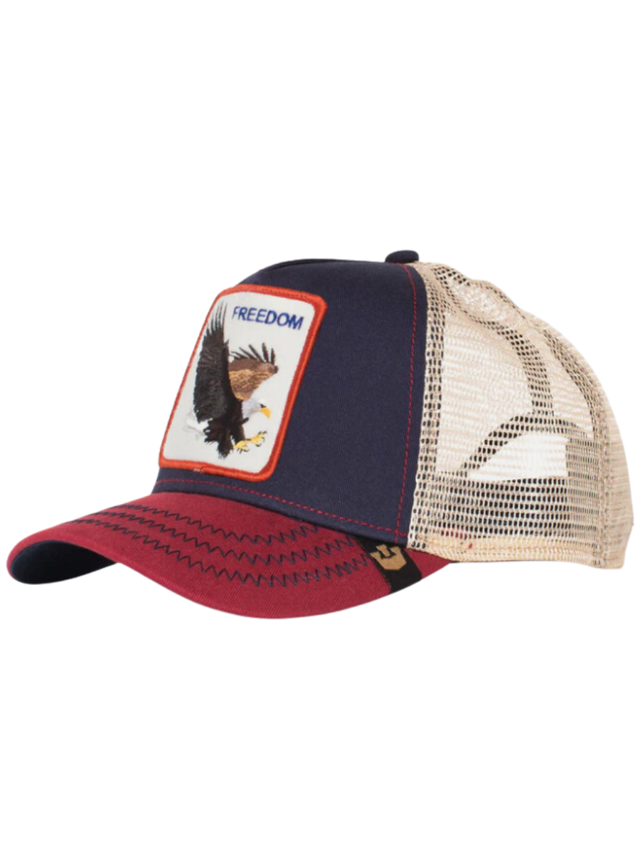 Cappellino The Freedom Eagle di Goorin Bros - Indaco | Nuovi prodotti | Prodotti più recenti | Prodotti più venduti | surfdevils.com