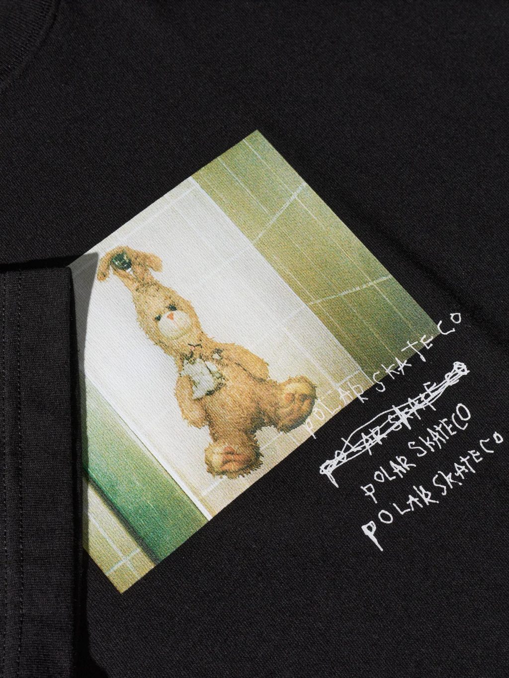 T-Shirt Polar Skate Co. Bunny 2 | Black