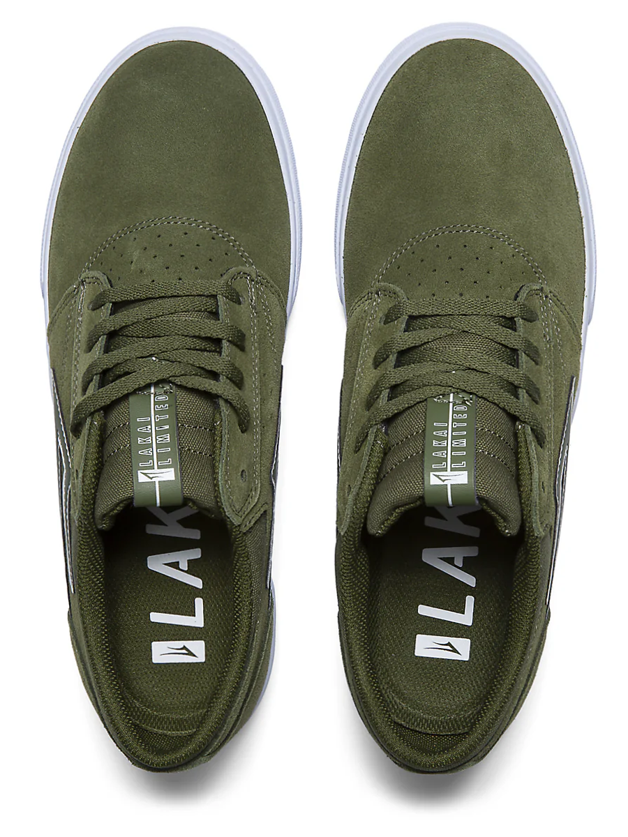 Lakai Griffin Sneakers – Olivgrünes Wildleder