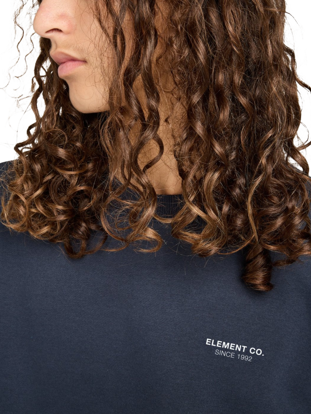 Sudadera Element Co Crew - Eclipse Blue