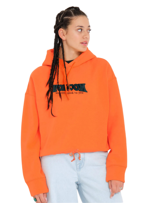 produits les plus vendus | Sweat à capuche pour filles Volcom Tripstone - Carotte