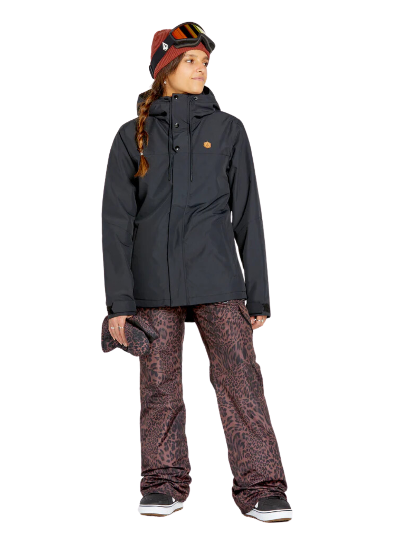 Chaqueta de snowboard Mujer Volcom Bolt Insulated - Black