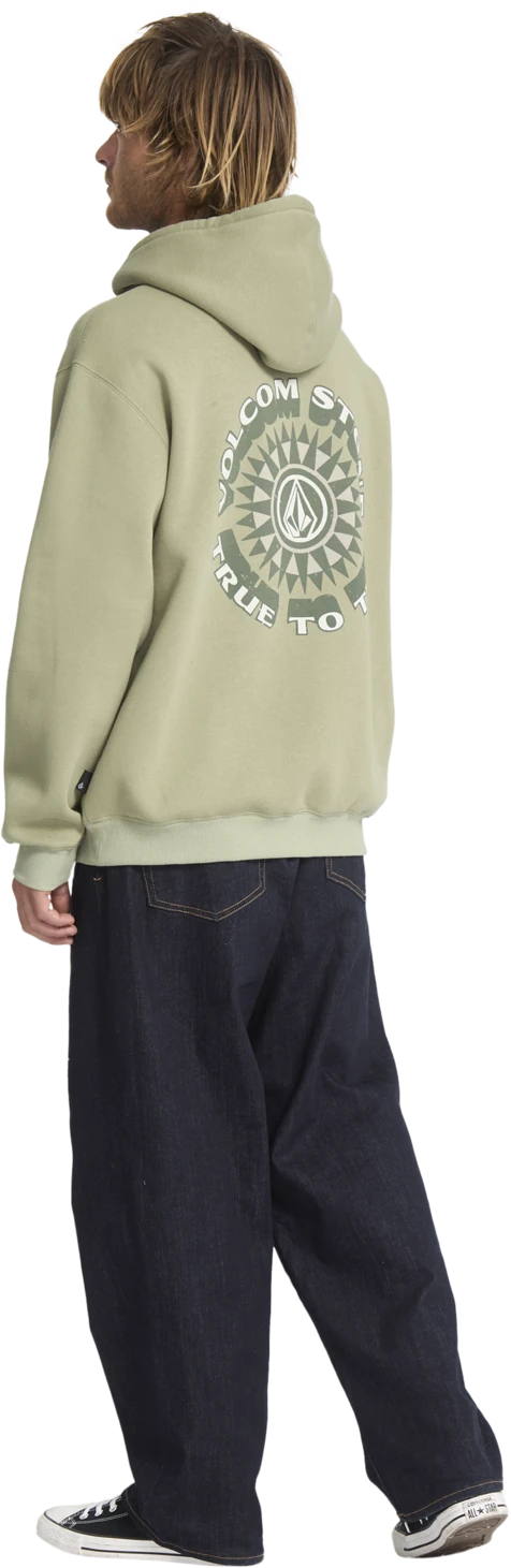 Volcom Watanite sudadera con capucha hombre detail 6 | Green Tea
