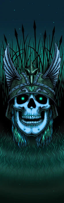 Powell-Peralta Powell-Peralta Anderson Green Skull Grip Tape lija | Green