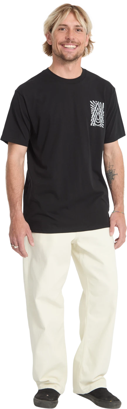 Volcom RADIATON SST camiseta manga corta hombre detail 4 | Black