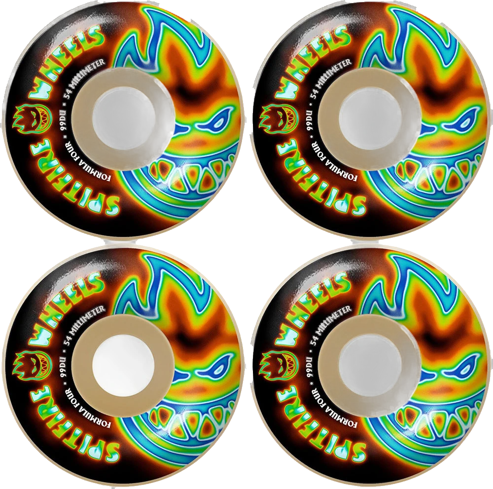 Spitfire Spitfire Formula Four Radioactive Bighead 54mm 99A ruedas del monopatín detail 3 | Natural