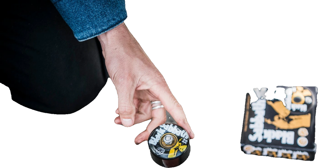 OJ Wheels Black Sabbath Vol 4 Keyframe 56mm 78a wheels detail 5 | Black