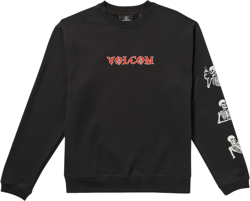 Volcom NEVER ENDS CREW sudadera hombre detail 6 | Stealth