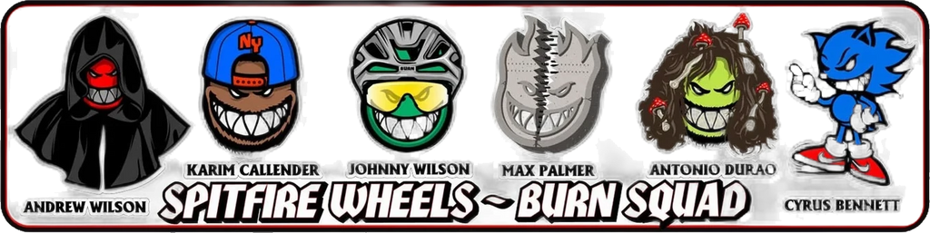 Spitfire Spitfire Formula Four Karim Callender Burn Squad Radial Full 58mm ruedas del monopatín detail 5 | White