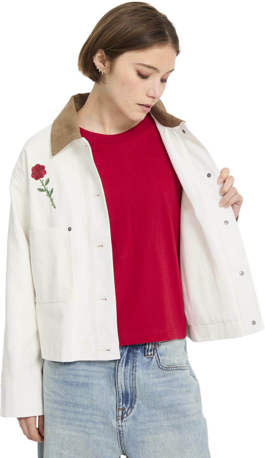 Volcom FA MICKEY MASON JKT chaquetas y abrigos mujer detail 4 | Off White