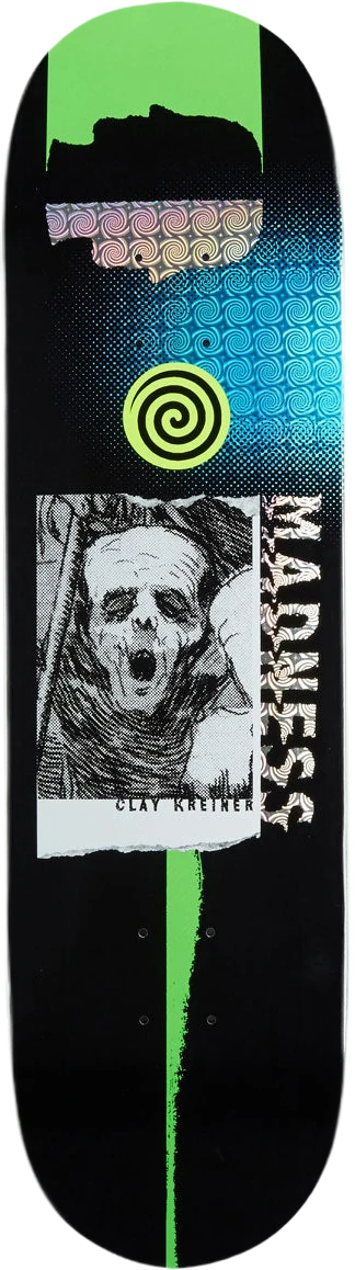 Madness Madness Clay Kreiner Howling Tabla de Skate 8.25" tablas de monopatín | Multi