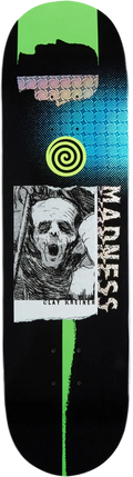 Madness Madness Clay Kreiner Howling Tabla de Skate 8.25" tablas de monopatín | Multi