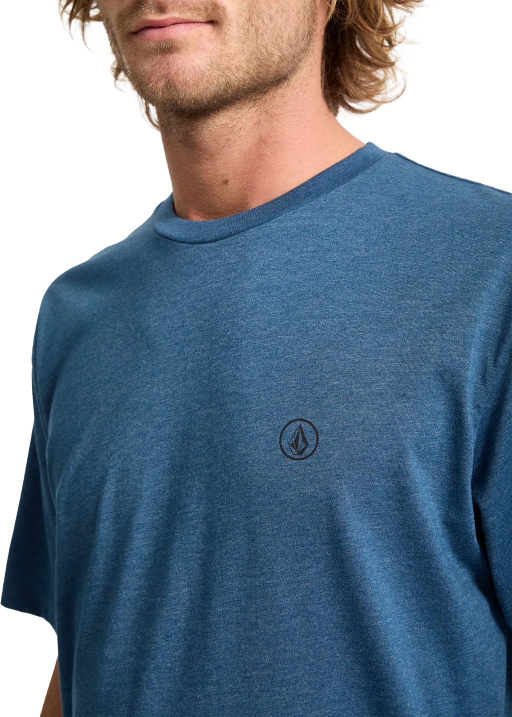 Volcom Circle Blanks camiseta manga corta hombre detail 2 | Cosmic Blue