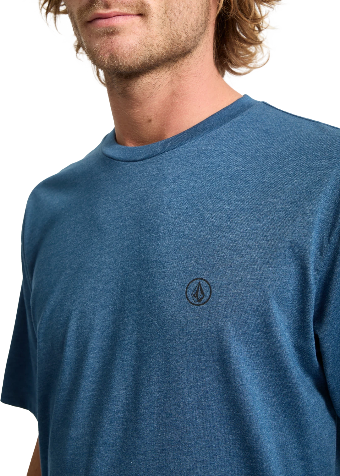 Volcom Circle Blanks camiseta manga corta hombre detail 2 | Cosmic Blue