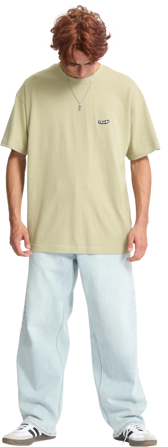 Volcom Pistol Stone camiseta manga corta hombre detail 3 | Green Tea