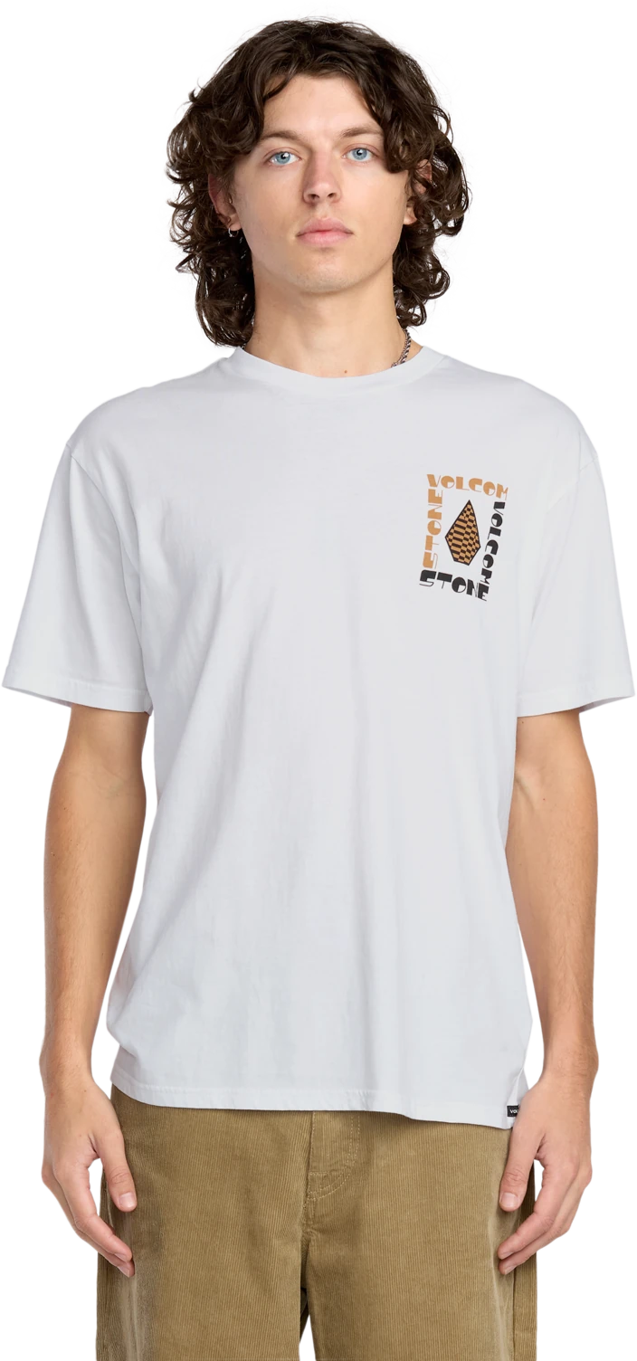 Volcom Cornerstone camiseta manga corta hombre | White
