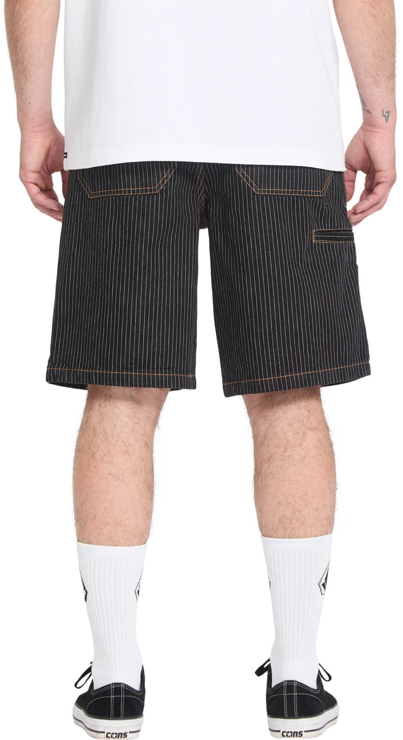 Volcom Work Dialed Short 22" short hombre detail 1 | Black Stripe