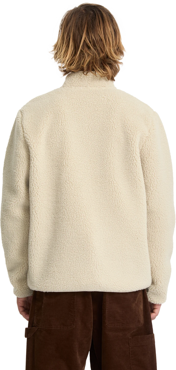 Volcom Muzzer Fuzzar sudadera con cremallera hombre detail 1 | Stone