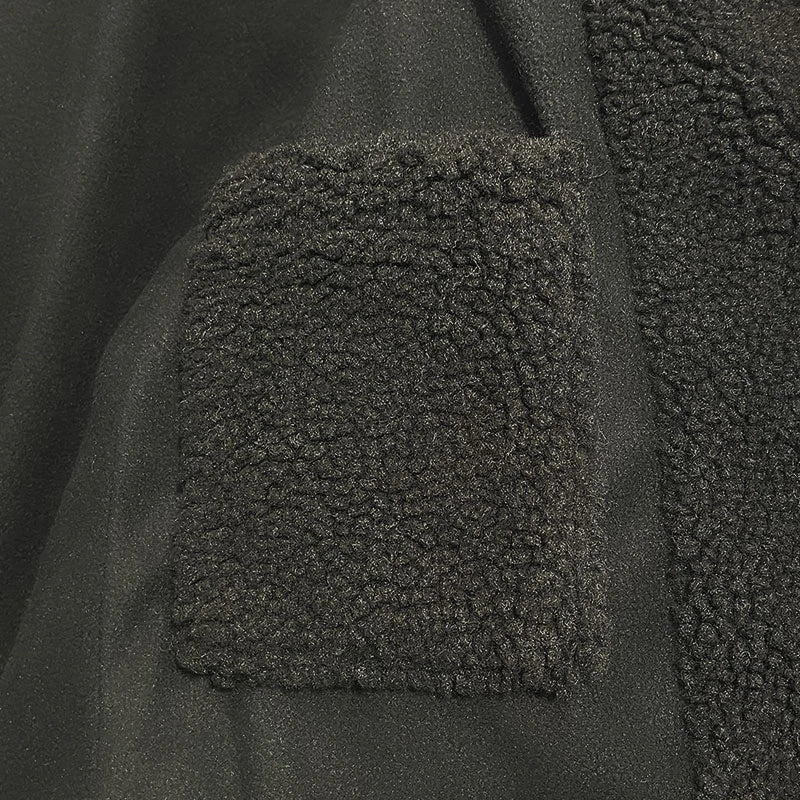 All One NINJA POLAR JACKET chaquetas y abrigos hombre detail 6 | Black / Grey