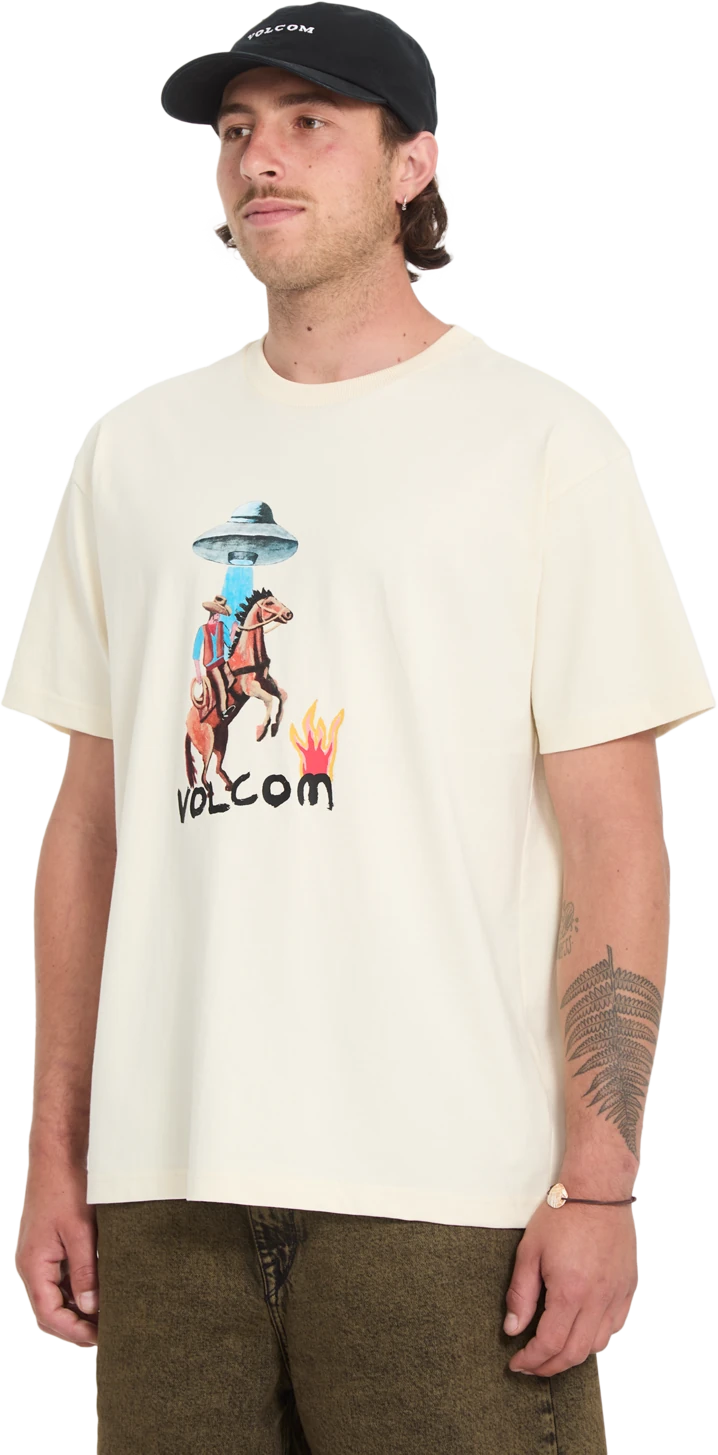 Volcom FA MICKEY MASON 1 SST camiseta manga corta hombre detail 2 | Dirty White
