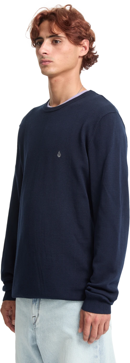 Volcom Uperstand jersey hombre detail 5 | Navy