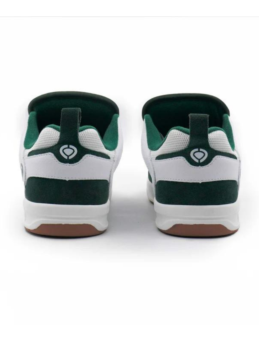 Tênis de skate Circa CX201R Branco/Verde Gate