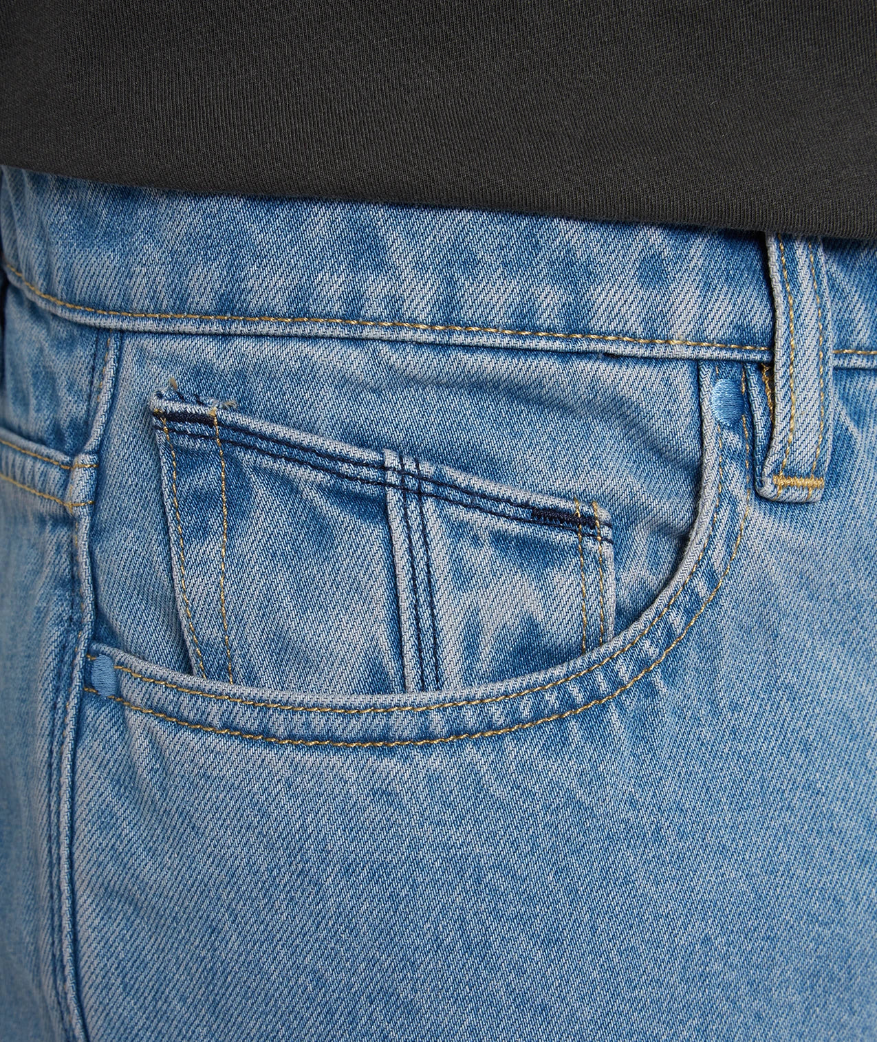 Volcom Modown Tapered Jeans pantalón tejano hombre detail 4 | BLUE
