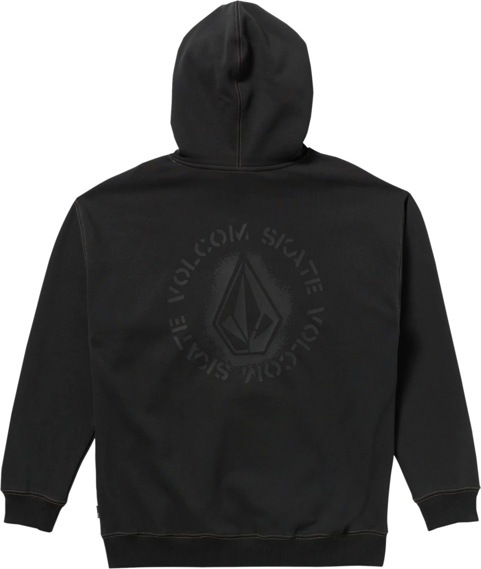 Volcom Skidder sudadera con capucha hombre detail 7 | Black