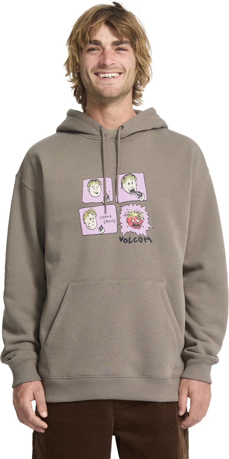 Volcom Chomp Chomp sudadera con capucha hombre | Brindle
