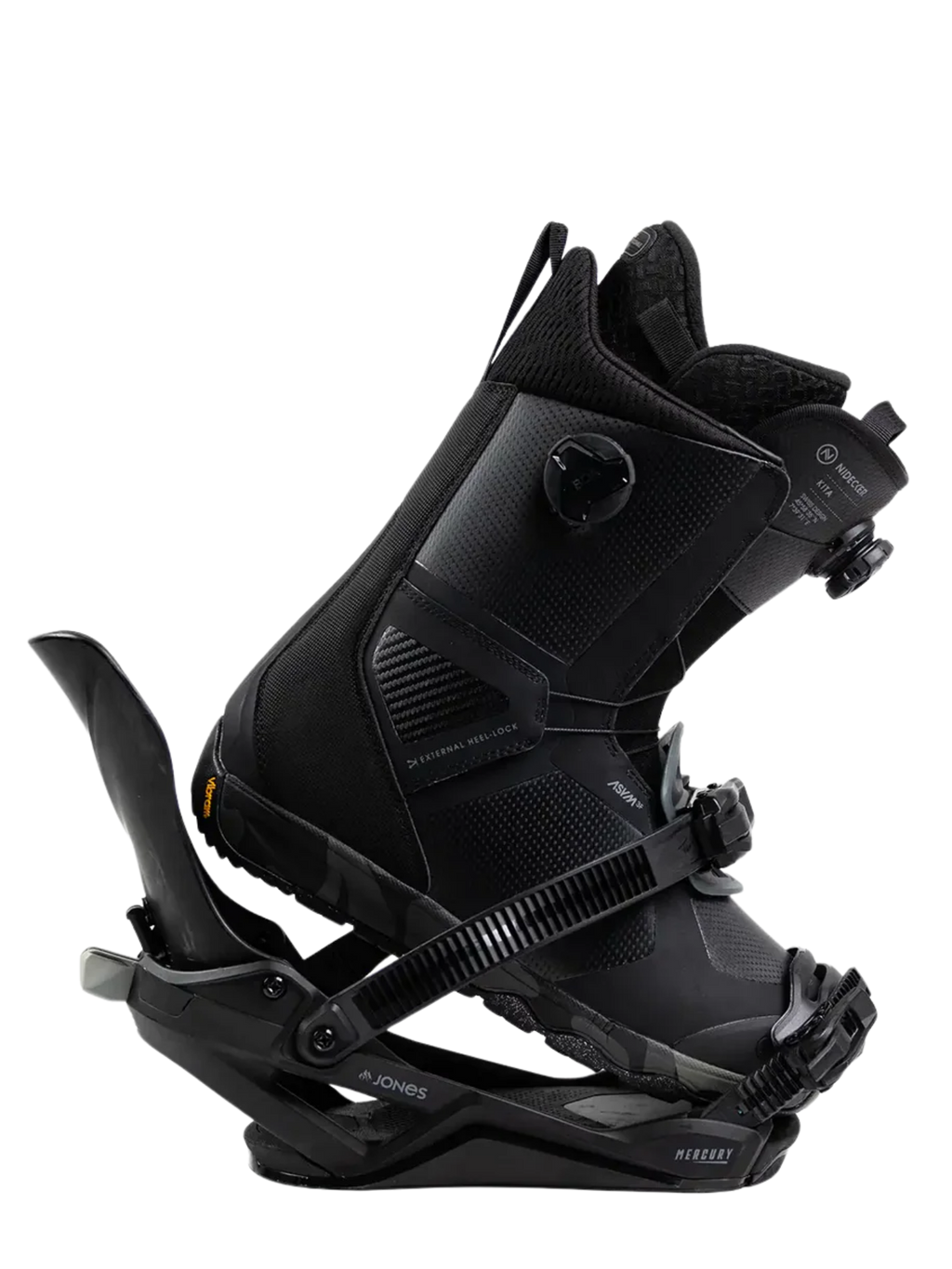Fixations Snowboard Jones Mercury FASE® 2026 | Eclipse Black