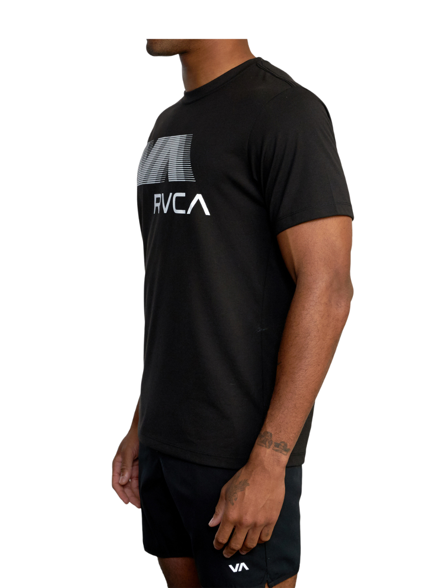 Camiseta RVCA Sport Blur - Preto