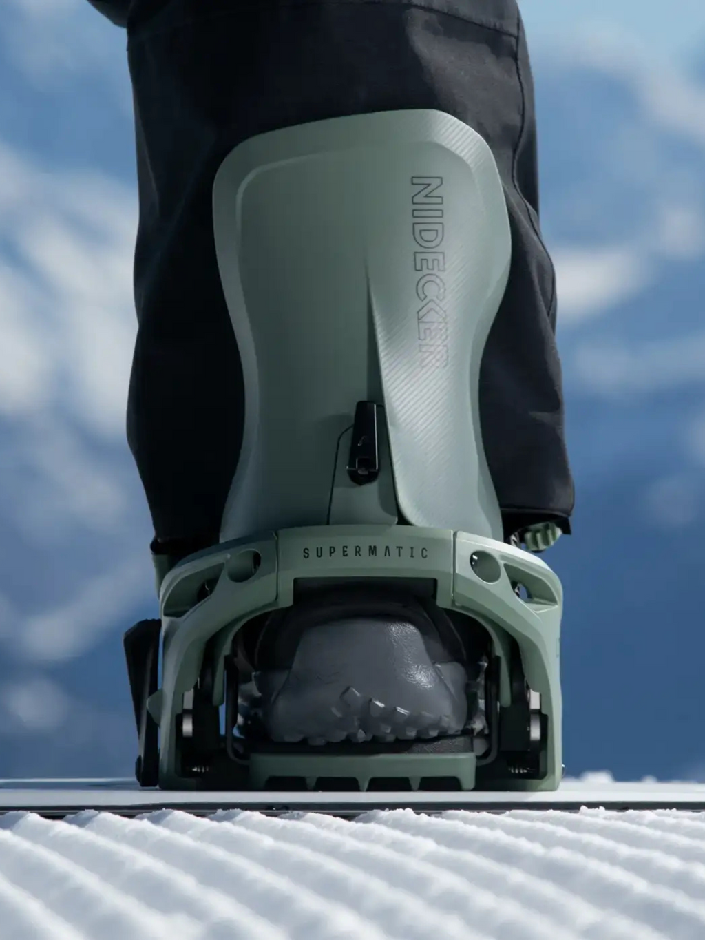 Fijaciones Snowboard Nidecker SuperMatic LT 2026 | Olive