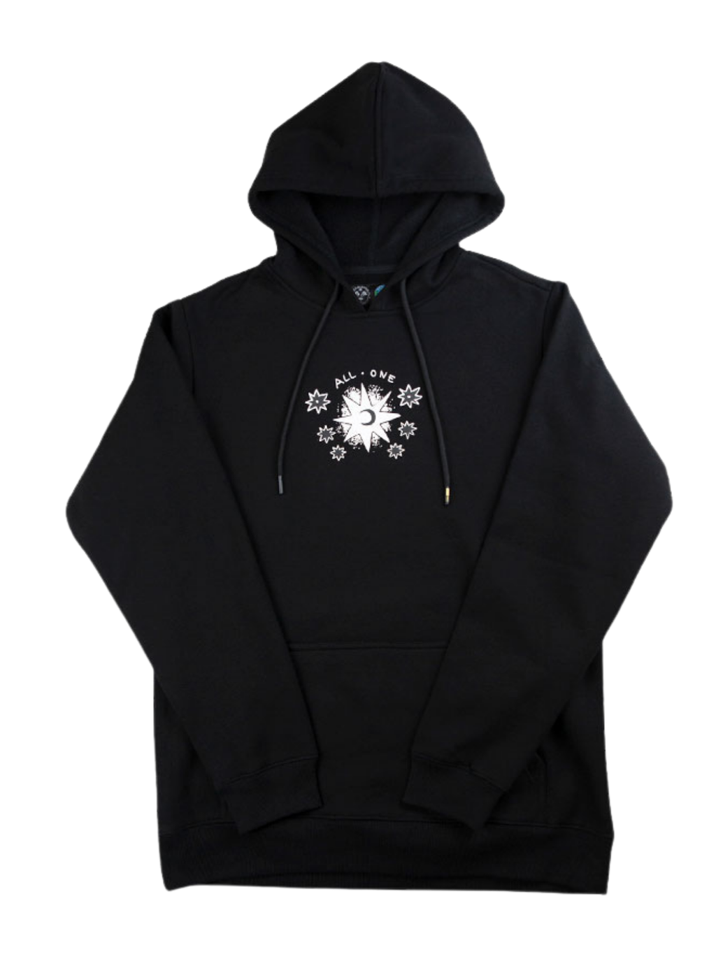 All One Brand Eye See Star Kapuzenpullover – Schwarz